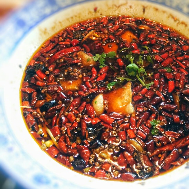 Szechuan Chili Oil Fish Slices