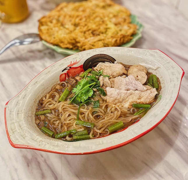 Pork Thai Boat Noodles ($7.50/standard 1 Pax).