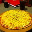 Cheese Fondue Pizza