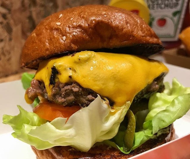 A burger without cheese is like a hug without a squeeze.