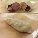 #foodesteem ???-dong hotdog from Paris Baguette for breakfast earlier on!