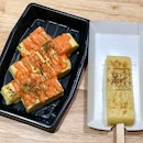 Japanese Style Omelette: Mentai Mayo & On The Stick