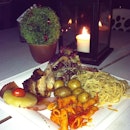 My platter from the buffet 😁