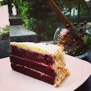 ❤️ cream cheese red velvet cake 😁