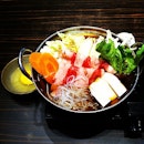 Late lunch sukiyaki 🍴😋