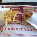 Fries And onion rings
