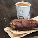 For Roasted Korean Sweet Potatoes and Lattes