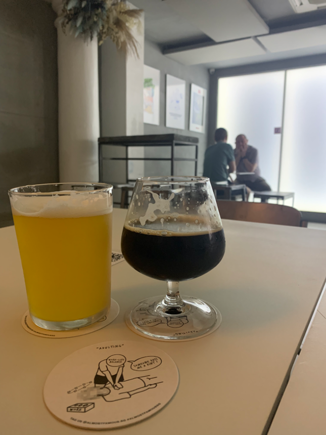 Passionfruit, and oatmeal stout