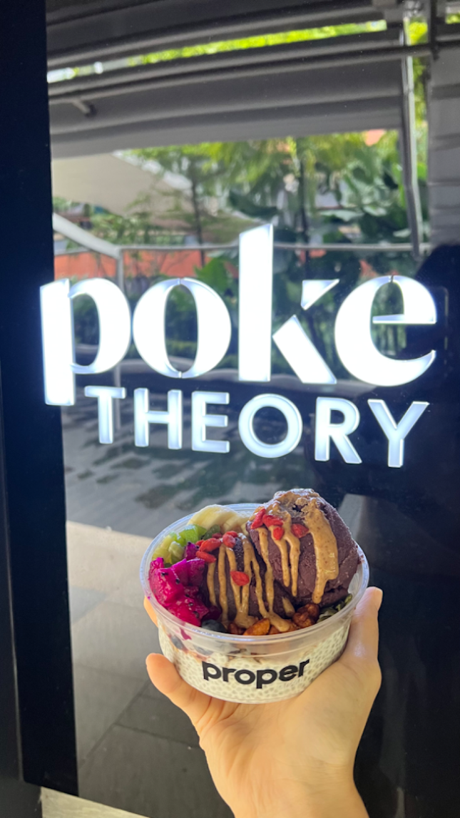 poke theory's acai! by Tricia Chan